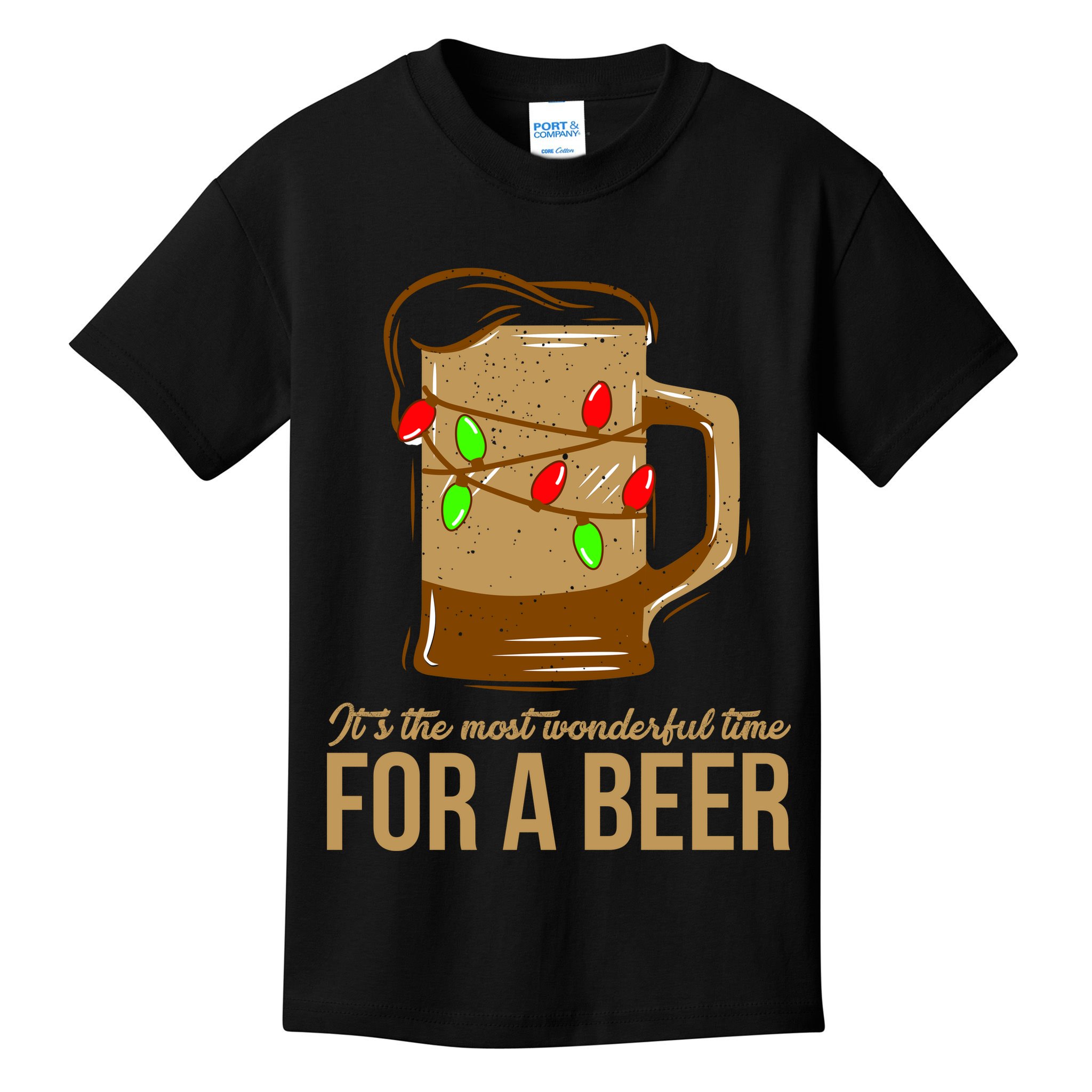 It's The Most Wonderful Time For A Beer Kids T-Shirt