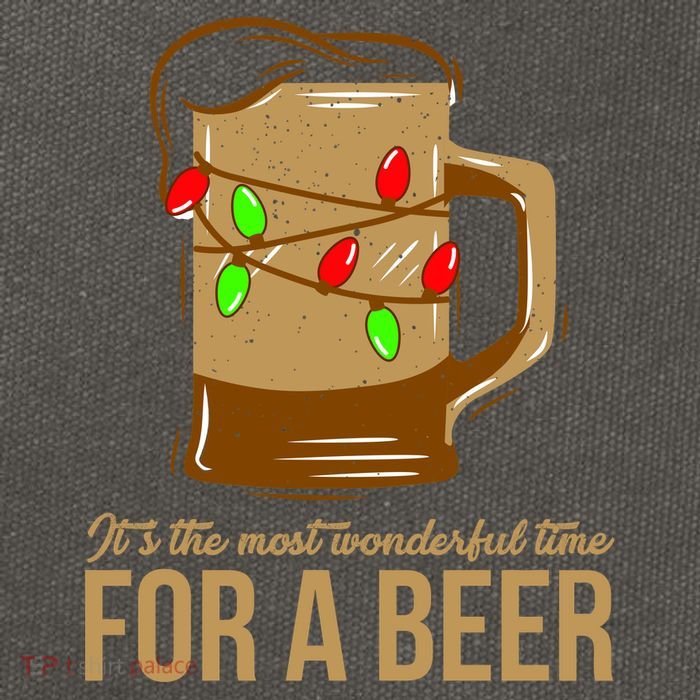 It's The Most Wonderful Time For A Beer Cotton Canvas Backpack