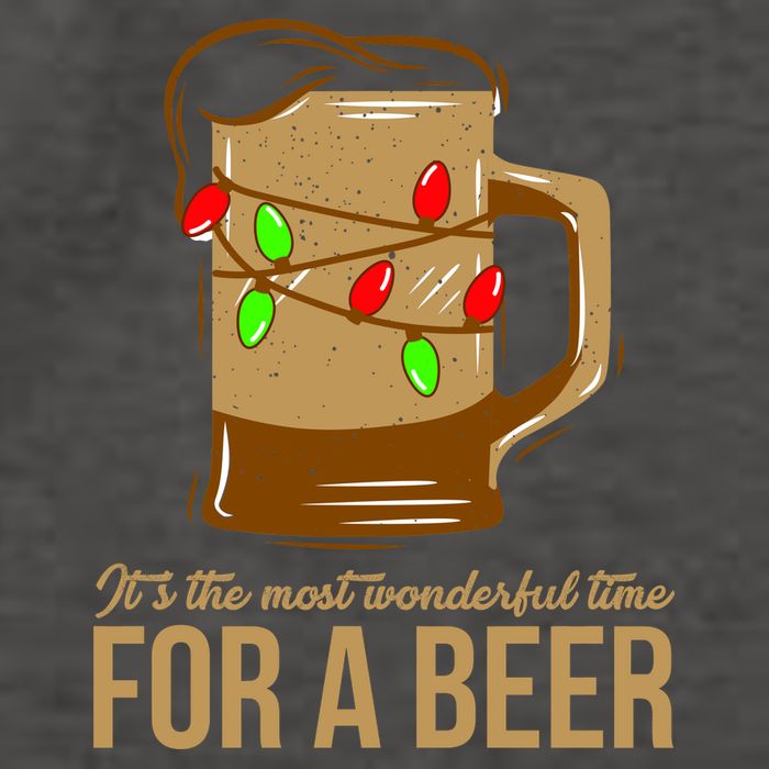 It's The Most Wonderful Time For A Beer Vector Backpack