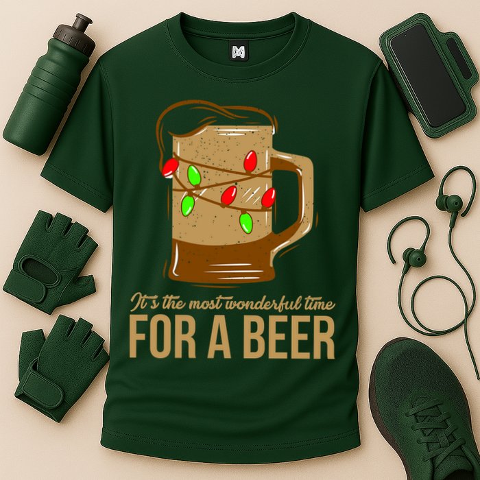 It's The Most Wonderful Time For A Beer Performance Shirt