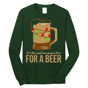 It's The Most Wonderful Time For A Beer Long Sleeve Shirt