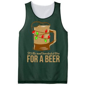 It's The Most Wonderful Time For A Beer Mesh Reversible Basketball Jersey Tank