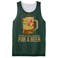 It's The Most Wonderful Time For A Beer Mesh Reversible Basketball Jersey Tank