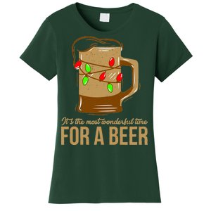 It's The Most Wonderful Time For A Beer Women's T-Shirt