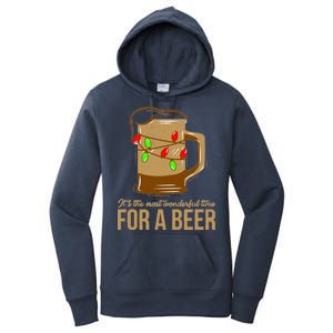 It's The Most Wonderful Time For A Beer Women's Pullover Hoodie