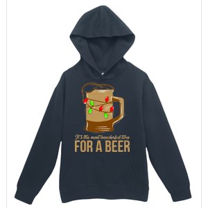 It's The Most Wonderful Time For A Beer Urban Pullover Hoodie