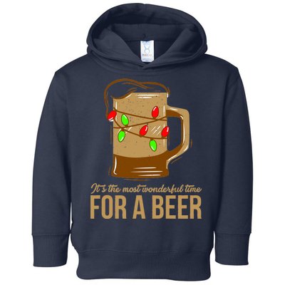 It's The Most Wonderful Time For A Beer Toddler Hoodie