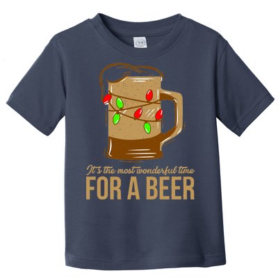 It's The Most Wonderful Time For A Beer Toddler T-Shirt