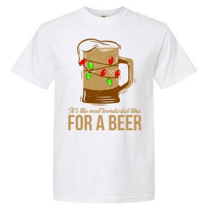 It's The Most Wonderful Time For A Beer Garment-Dyed Heavyweight T-Shirt