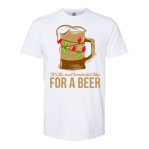 It's The Most Wonderful Time For A Beer Softstyle CVC T-Shirt