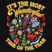 It's The Most Wonderful Time Of The Year Ladies PosiCharge Tri-Blend Wicking Tank