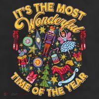 It's The Most Wonderful Time Of The Year Crop Fleece Hoodie
