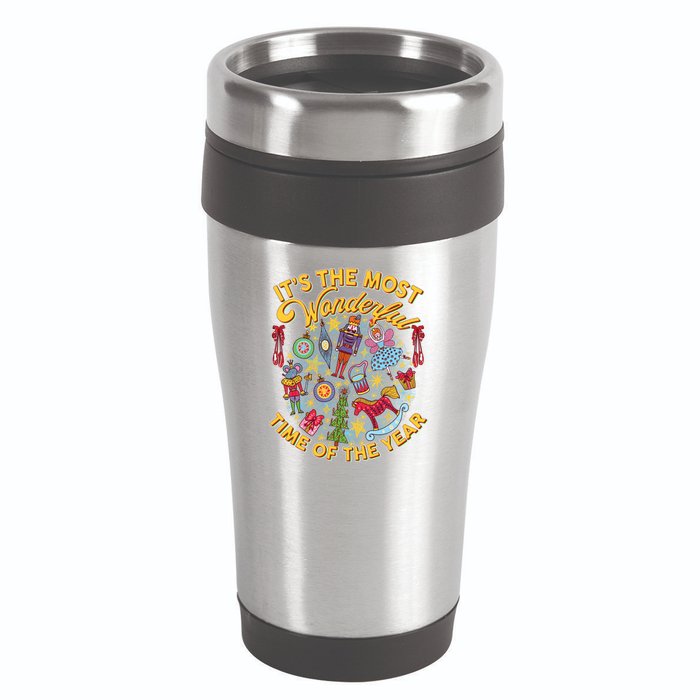 It's The Most Wonderful Time Of The Year 16oz Travel Tumbler