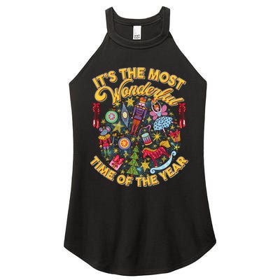 It's The Most Wonderful Time Of The Year Women's Perfect Tri Rocker Tank