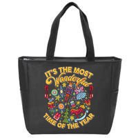 It's The Most Wonderful Time Of The Year Zip Tote Bag