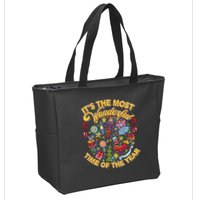 It's The Most Wonderful Time Of The Year Zip Tote Bag