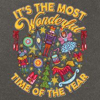It's The Most Wonderful Time Of The Year Cotton Canvas Backpack