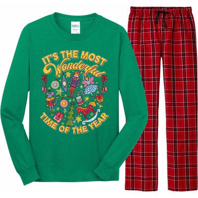 It's The Most Wonderful Time Of The Year Long Sleeve Pajama Set