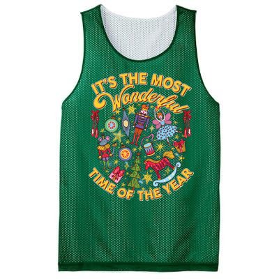 It's The Most Wonderful Time Of The Year Mesh Reversible Basketball Jersey Tank