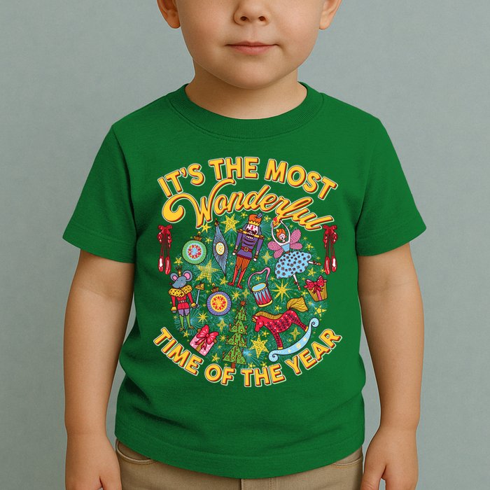 It's The Most Wonderful Time Of The Year Toddler T-Shirt