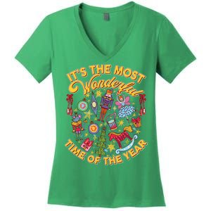 It's The Most Wonderful Time Of The Year Women's V-Neck T-Shirt