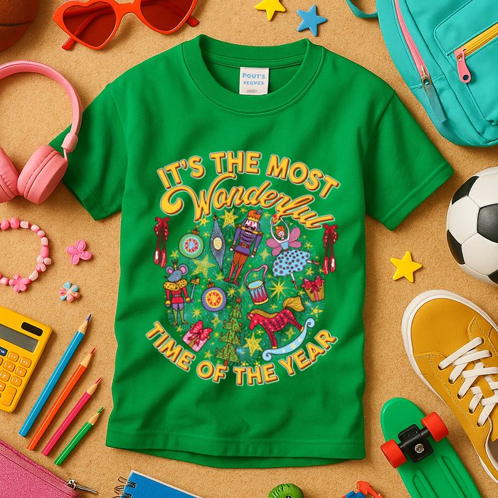 It's The Most Wonderful Time Of The Year Kids T-Shirt
