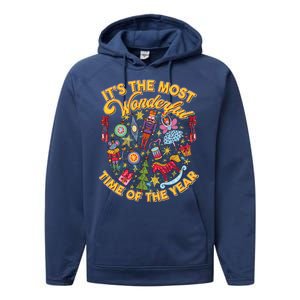 It's The Most Wonderful Time Of The Year Performance Fleece Hoodie