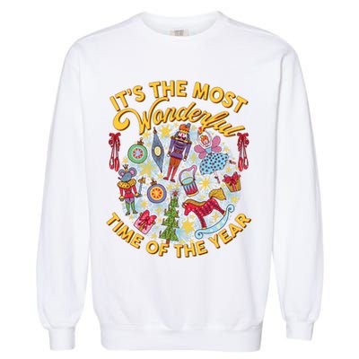It's The Most Wonderful Time Of The Year Garment-Dyed Sweatshirt