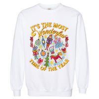 It's The Most Wonderful Time Of The Year Garment-Dyed Sweatshirt