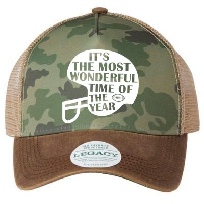 It's The Most Wonderful Time Of The Year Football Legacy Tie Dye Trucker Hat