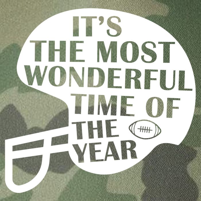 It's The Most Wonderful Time Of The Year Football Legacy Tie Dye Trucker Hat