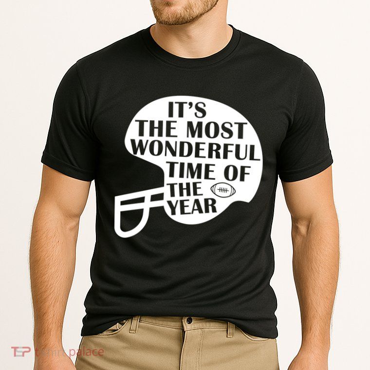 It's The Most Wonderful Time Of The Year Football Performance Shirt