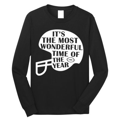 It's The Most Wonderful Time Of The Year Football Long Sleeve Shirt