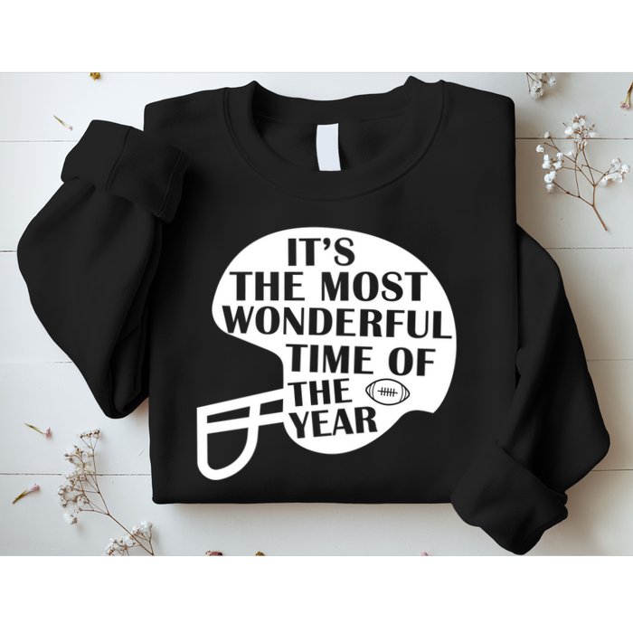 It's The Most Wonderful Time Of The Year Football Sweatshirt