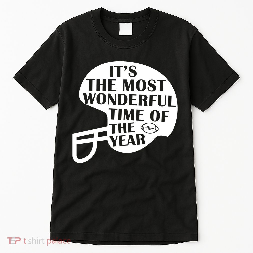 It's The Most Wonderful Time Of The Year Football Tall T-Shirt