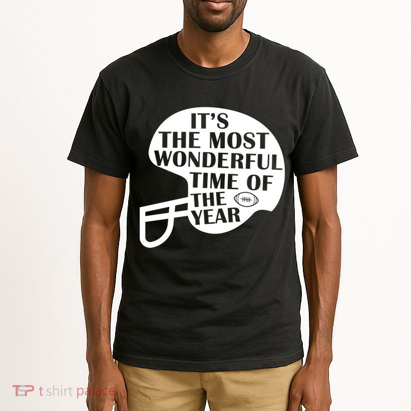 It's The Most Wonderful Time Of The Year Football Tall T-Shirt