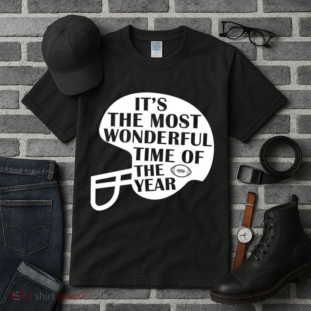 It's The Most Wonderful Time Of The Year Football Tall T-Shirt