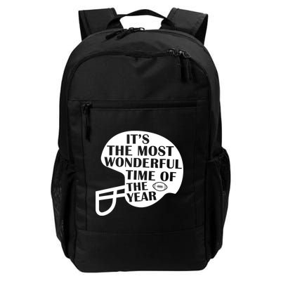 It's The Most Wonderful Time Of The Year Football Backpack
