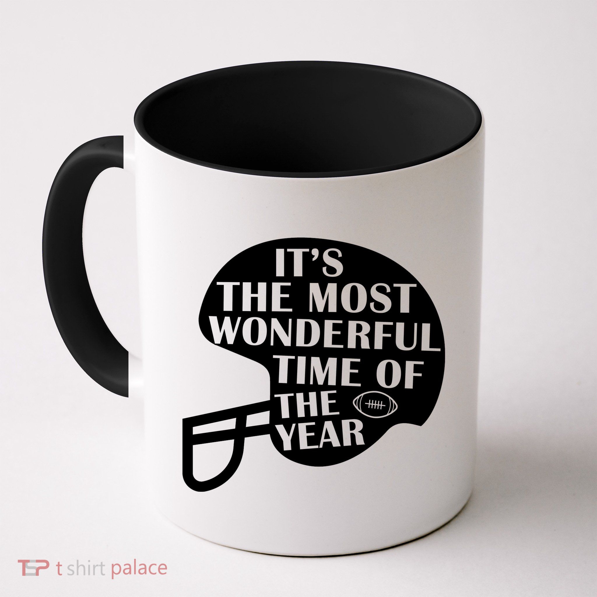 It's The Most Wonderful Time Of The Year Football Mug