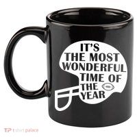 It's The Most Wonderful Time Of The Year Football 11oz C Handle Ceramic Mug