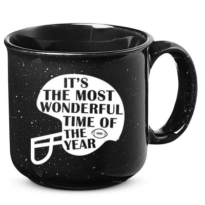 It's The Most Wonderful Time Of The Year Football 15oz Campfire Ceramic Mug