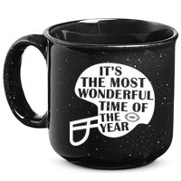 It's The Most Wonderful Time Of The Year Football 15oz Campfire Ceramic Mug
