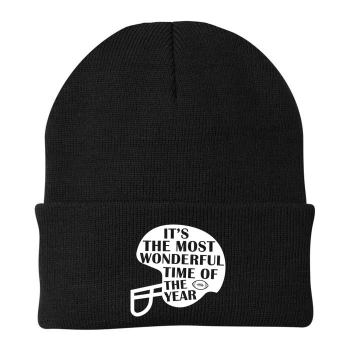 It's The Most Wonderful Time Of The Year Football Beanie