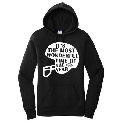 It's The Most Wonderful Time Of The Year Football Women's Pullover Hoodie