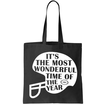 It's The Most Wonderful Time Of The Year Football Bag