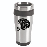 It's The Most Wonderful Time Of The Year Football 16oz Travel Tumbler