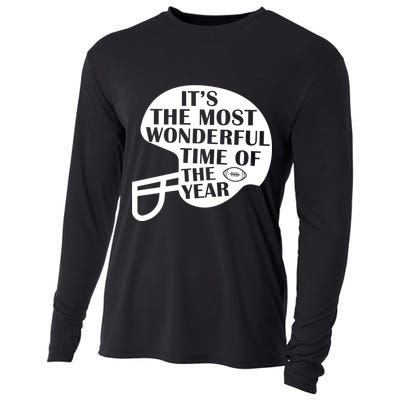It's The Most Wonderful Time Of The Year Football Cooling Performance Long Sleeve Crew