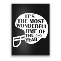 It's The Most Wonderful Time Of The Year Football Poster