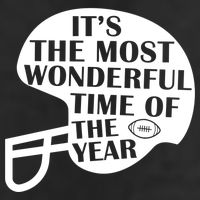 It's The Most Wonderful Time Of The Year Football Golf Towel