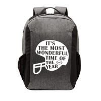 It's The Most Wonderful Time Of The Year Football Vector Backpack
